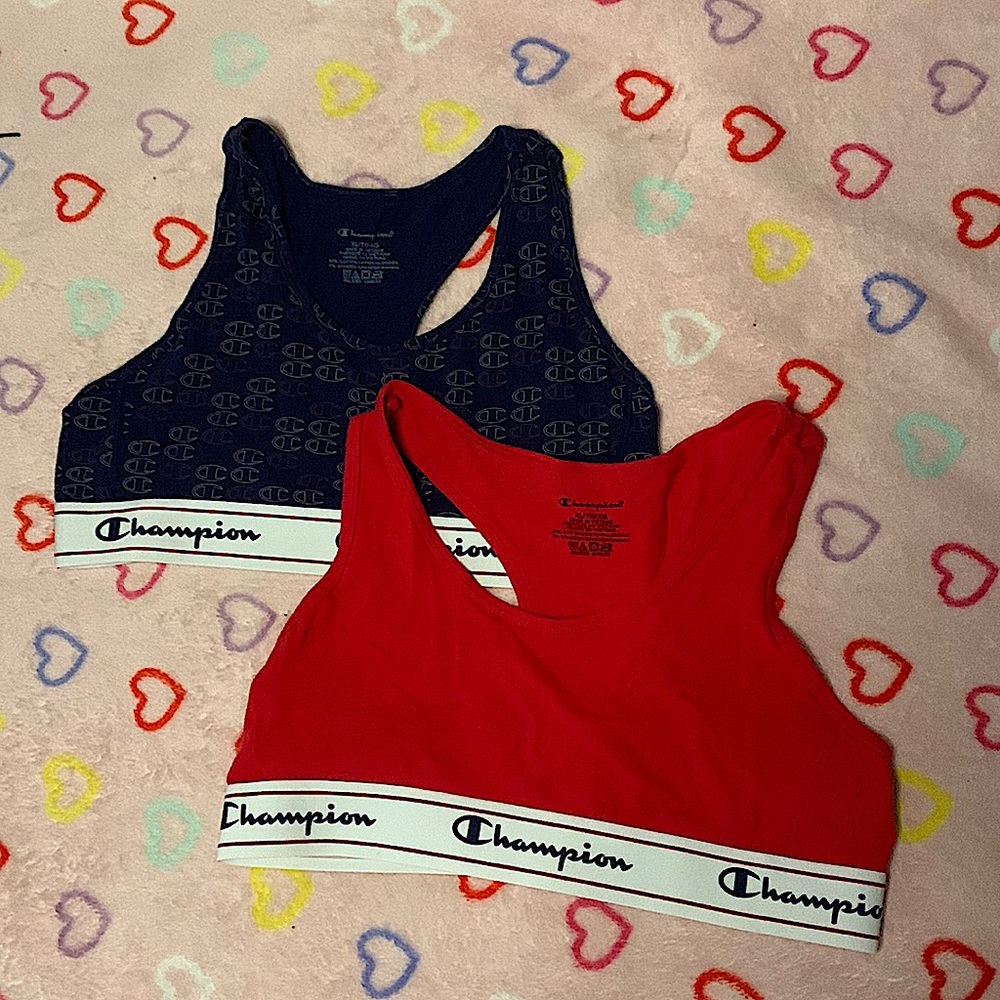a set of champion bras
